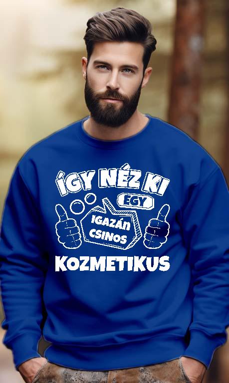 Igazán csinos Kozmetikus - Kozmetikus Férfi Pulóver