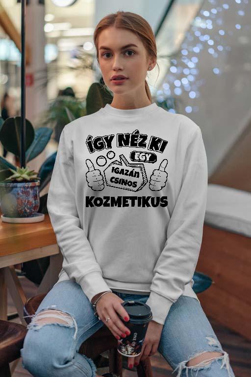Igazán csinos Kozmetikus - Kozmetikus Női Pulóver