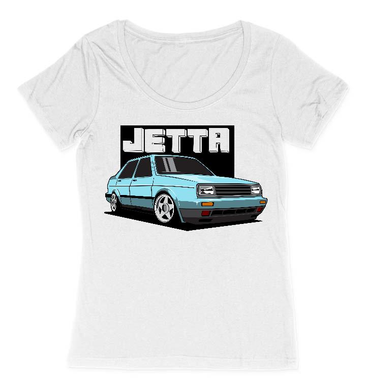 Volkswagen Jetta v1 - Volkswagen Jetta Női O-nyakú Póló