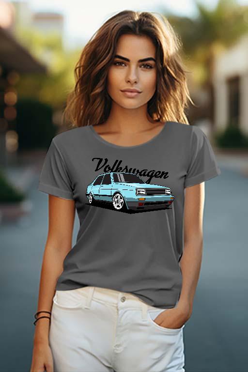 Volkswagen Jetta v2 - Volkswagen Jetta Női O-nyakú Póló