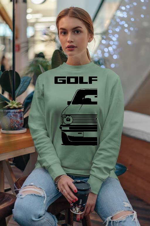 Volkswagen Golf 1 v3 - Volkswagen Golf 1 Női Pulóver