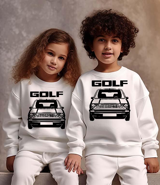 VW Golf 1 v4 - Volkswagen Golf 1 Gyerek Pulóver