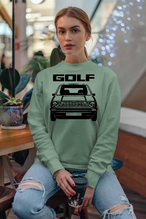 VW Golf 1 v4 - Volkswagen Golf 1 Női Pulóver