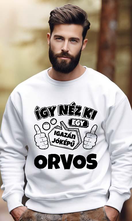 Igazán jóképű Orvos - Orvos Férfi Pulóver