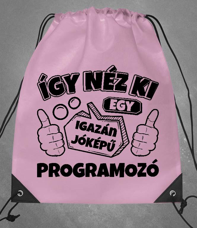 Igazán jóképű Programozó - Programozó Tornazsák