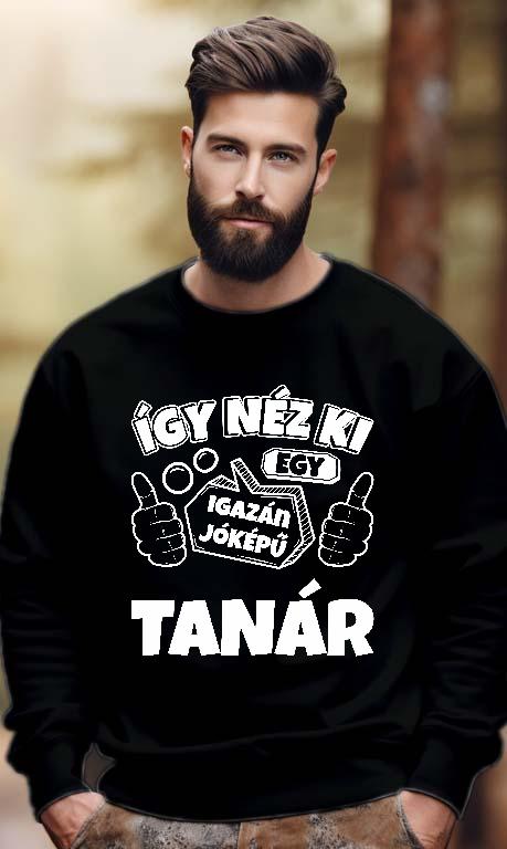 Igazán jóképű Tanár - Tanár Férfi Pulóver