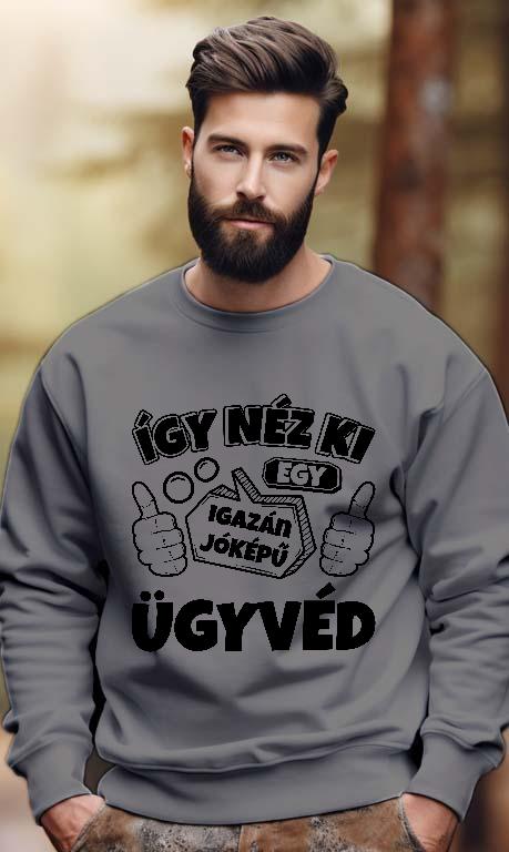 Igazán jóképű Ügyvéd - Ügyvéd Férfi Pulóver