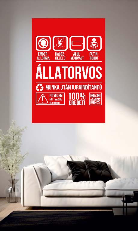 Állatorvos Organic - Állatorvos Poszter