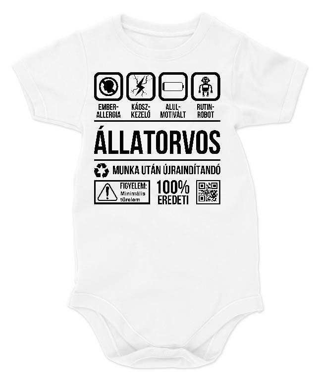 Állatorvos Organic - Állatorvos Gyerek Body