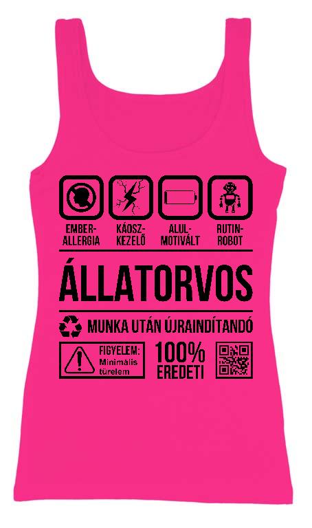 Állatorvos Organic - Állatorvos Női Trikó