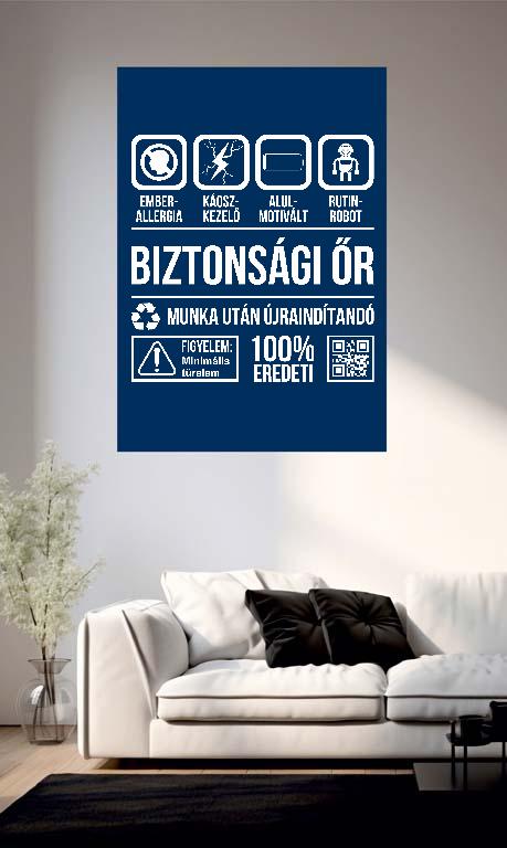 Biztonsági őr Organic - Biztonsági őr Poszter