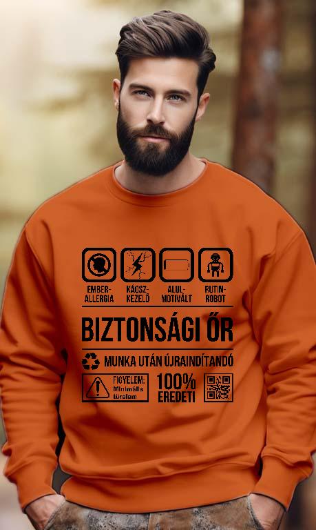 Biztonsági őr Organic - Biztonsági őr Férfi Pulóver