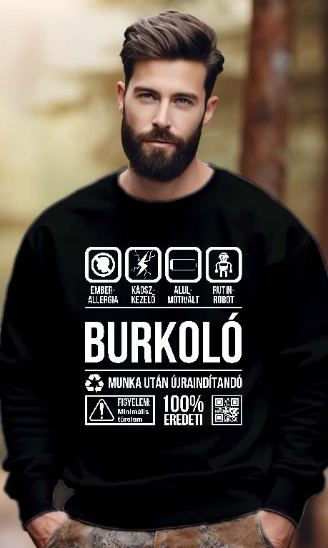Burkoló Organic - Burkoló Férfi Pulóver