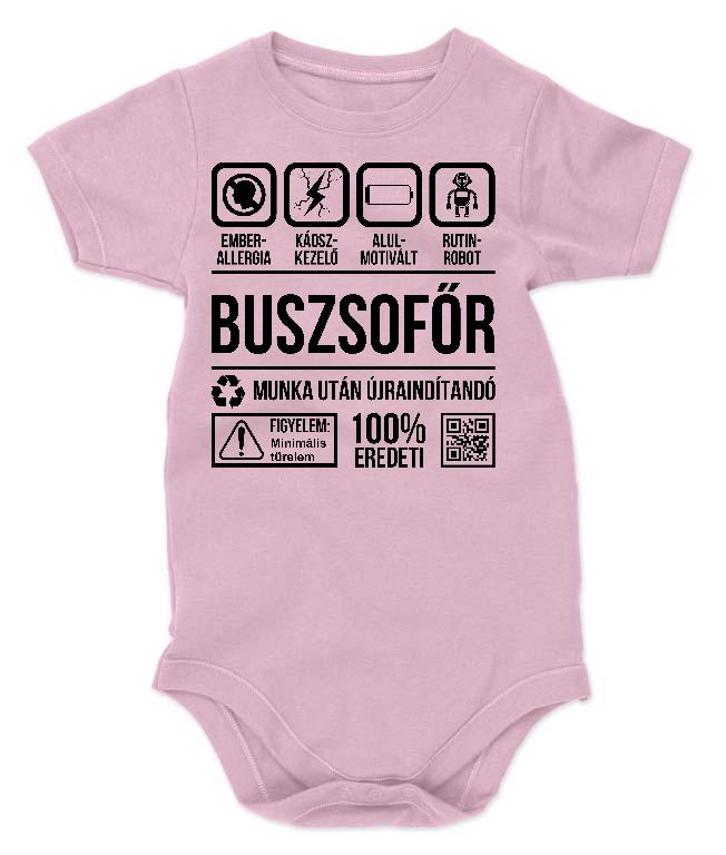 Buszsofőr Organic - Buszsofőr Gyerek Body