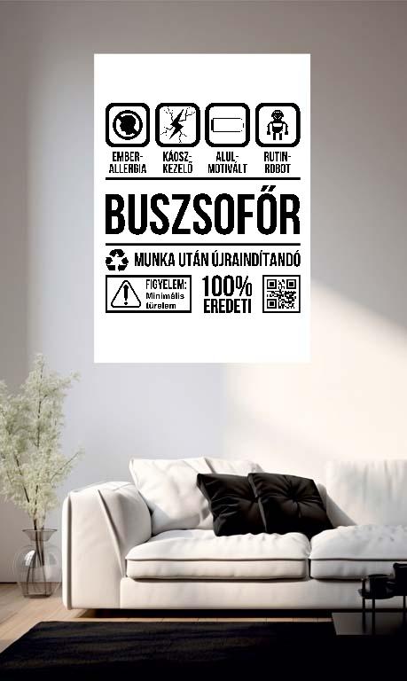 Buszsofőr Organic - Buszsofőr Poszter