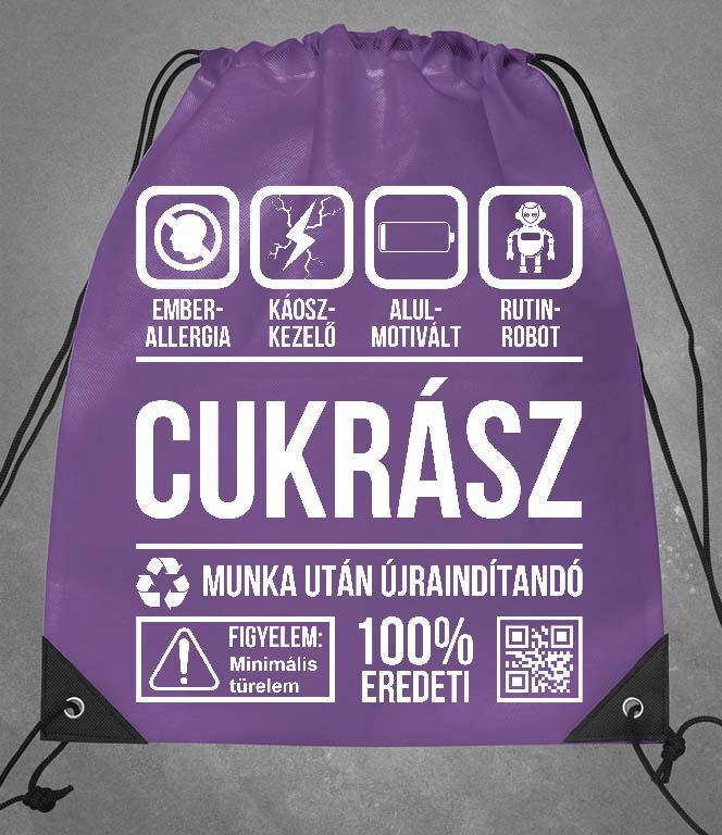 Cukrász Organic - Cukrász Tornazsák