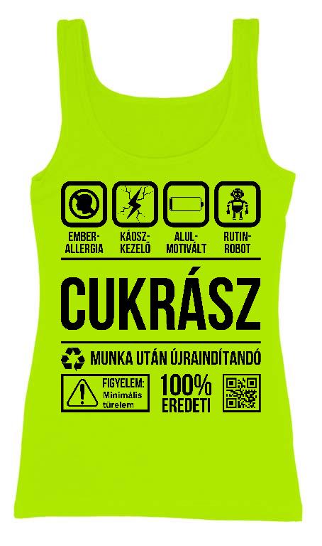 Cukrász Organic - Cukrász Női Trikó