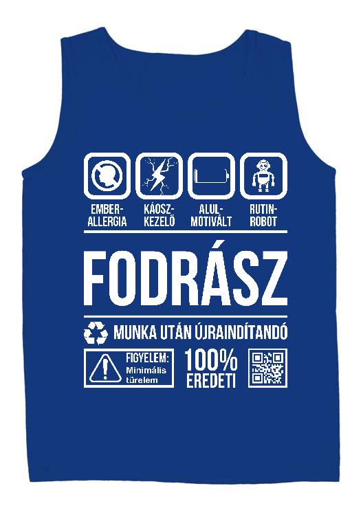 Fodrász Organic - Fodrász Férfi Ujjatlan