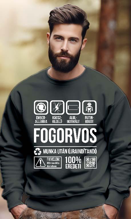 Fogorvos Organic - Fogorvos Férfi Pulóver