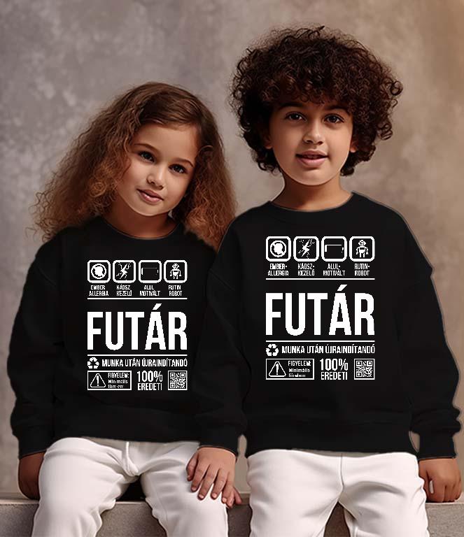Futár Organic - Futár Gyerek Pulóver