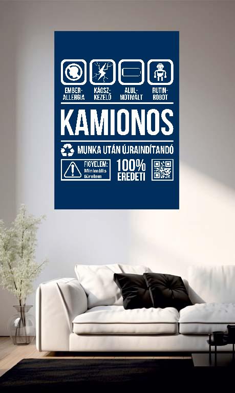 Kamionos Organic - Kamionos Poszter