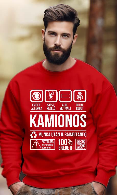 Kamionos Organic - Kamionos Férfi Pulóver