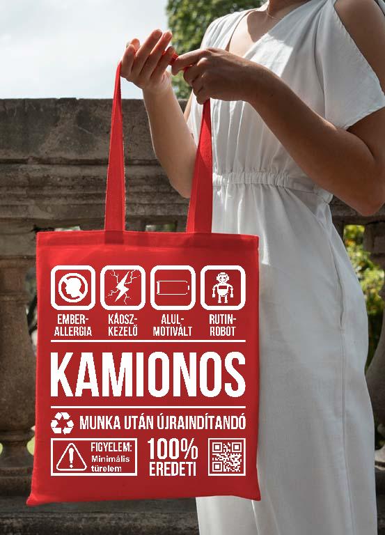 Kamionos Organic - Kamionos Vászontáska