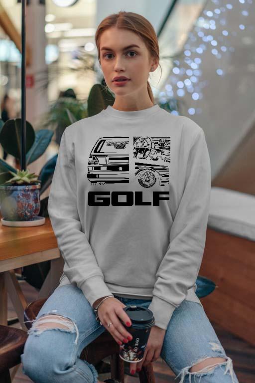 VW Golf 2 v2 - Volkswagen Golf 2 Női Pulóver
