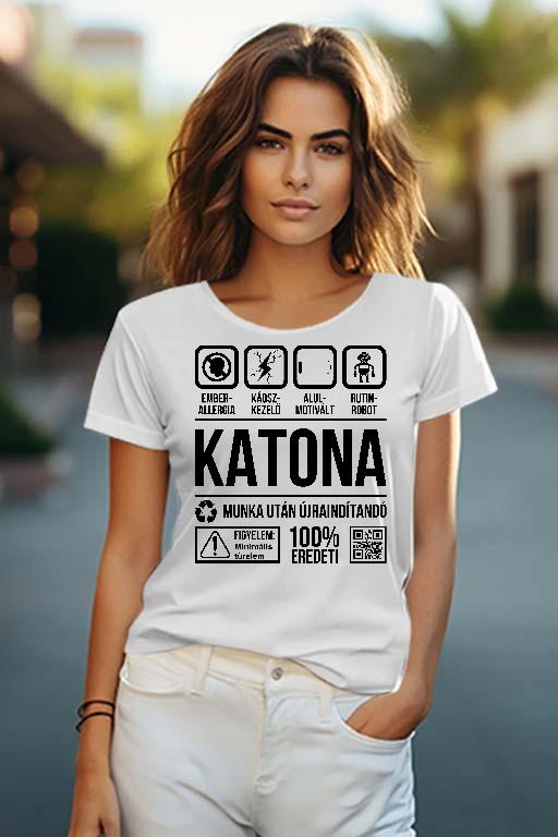 Katona Organic - Katona Női O-nyakú Póló