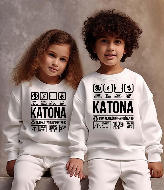 Katona Organic - Katona Gyerek Pulóver