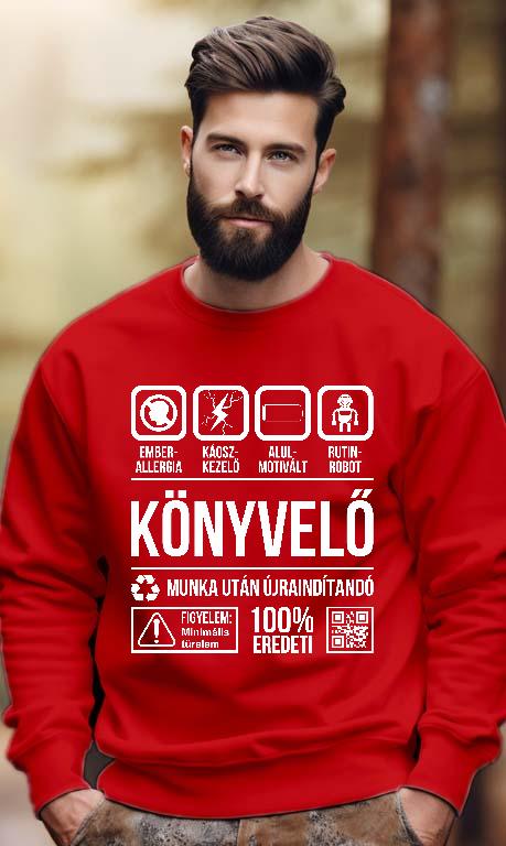 Könyvelő Organic - Könyvelő Férfi Pulóver