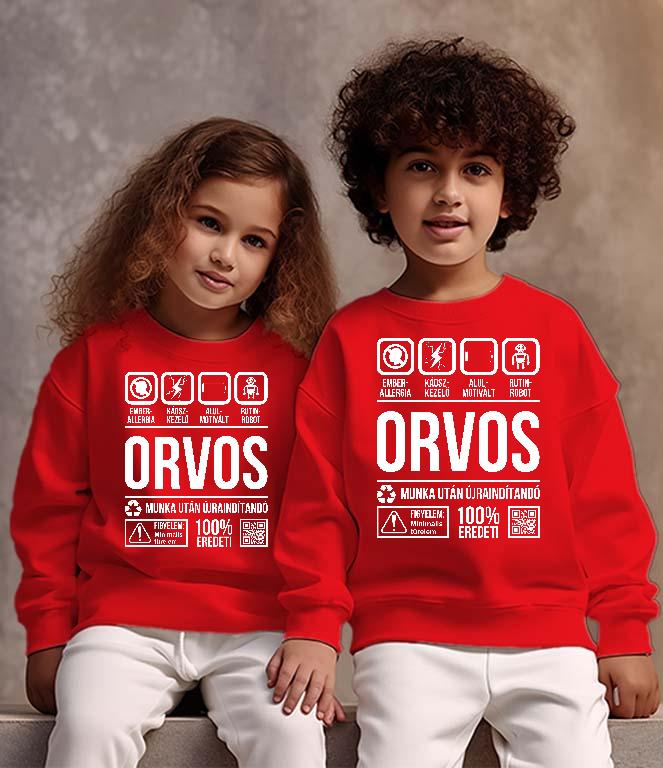 Orvos Organic - Orvos Gyerek Pulóver