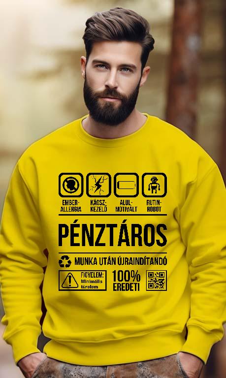 Pénztáros Organic - Pénztáros Férfi Pulóver