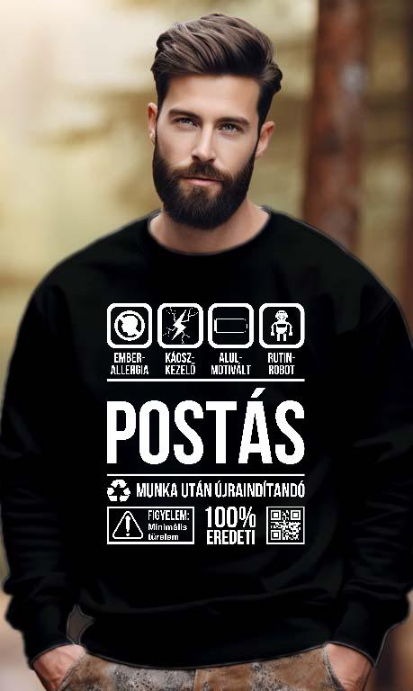 Postás Organic - Postás Férfi Pulóver