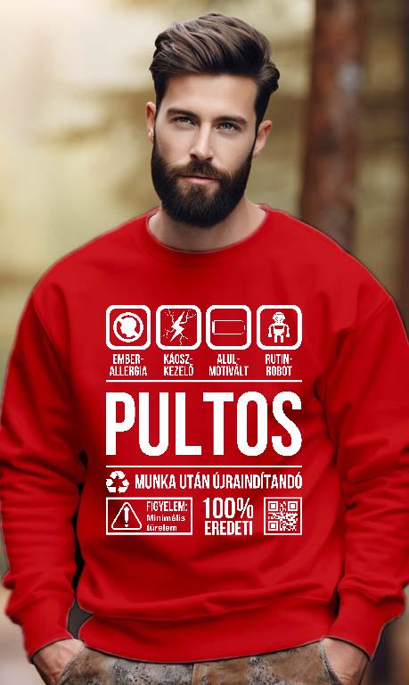 Pultos Organic - Pultos Férfi Pulóver