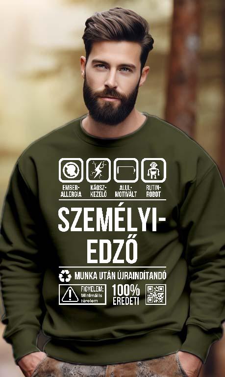 Személyi edző Organic - Személyi edző Férfi Pulóver