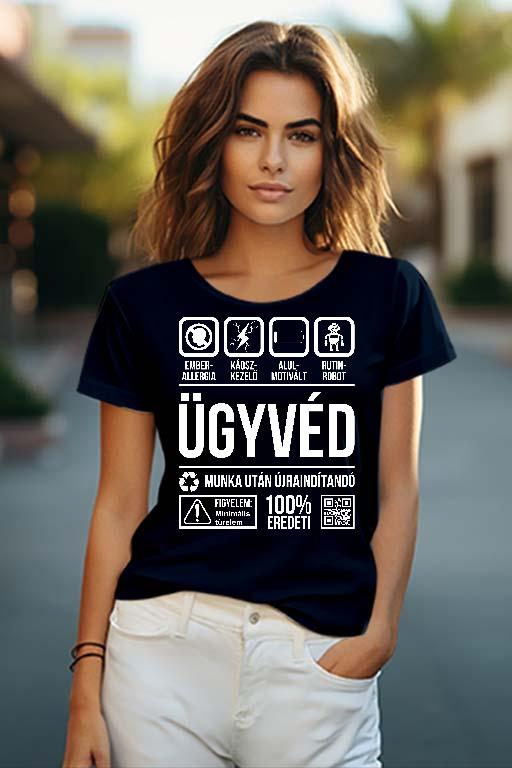 Ügyvéd Organic - Ügyvéd Női O-nyakú Póló