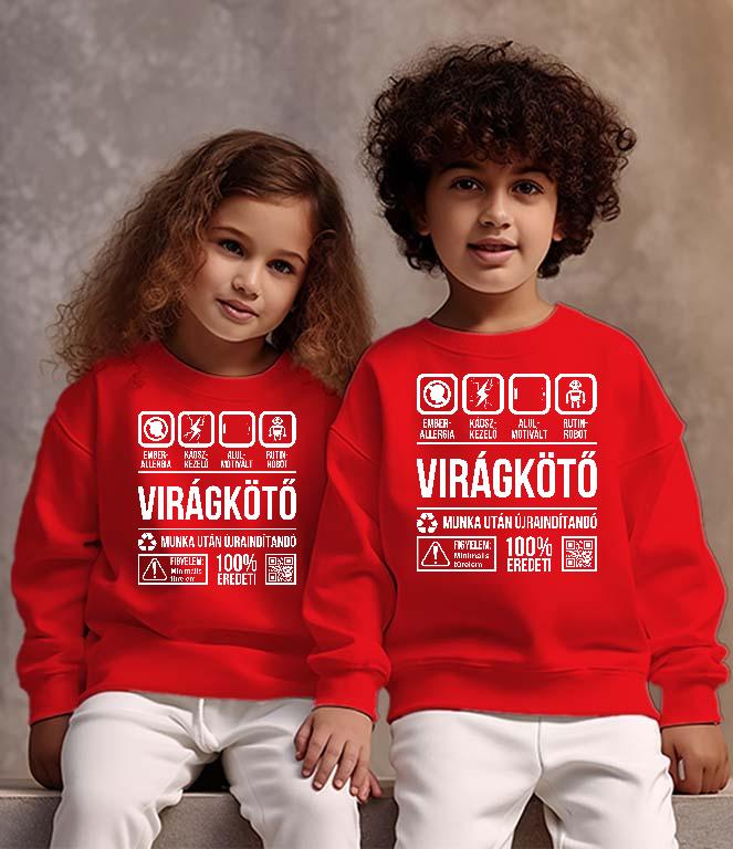 Virágkötő Organic - Virágkötő Gyerek Pulóver