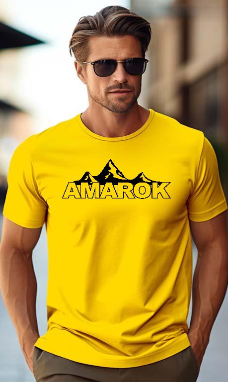 VW Amarok Hegy - Volkswagen Amarok Férfi Prémium Póló