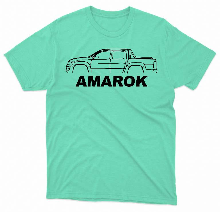 VW Amarok Sziluett - Volkswagen Amarok Férfi Prémium Póló