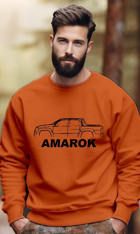 VW Amarok Sziluett - Volkswagen Amarok Férfi Pulóver