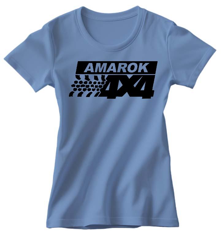 VW Amarok 4x4 - Volkswagen Amarok Női Környakú Póló