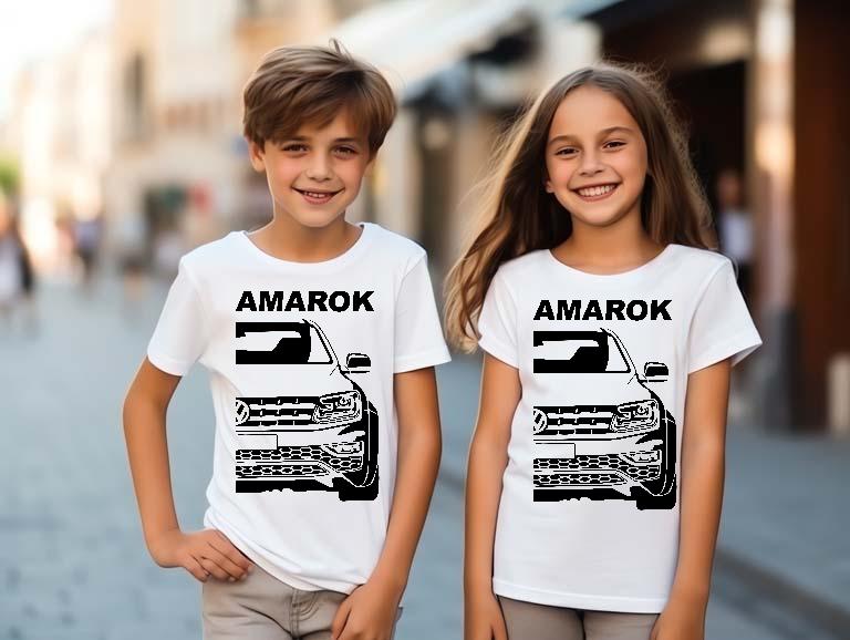 VW Amarok - Volkswagen Amarok Gyerek Környakú Póló