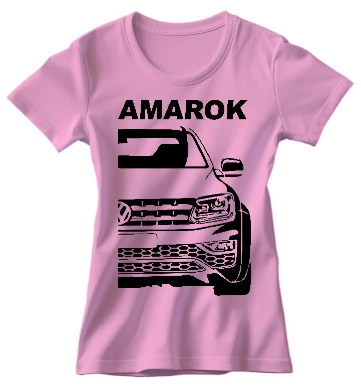 VW Amarok - Volkswagen Amarok Női Környakú Póló