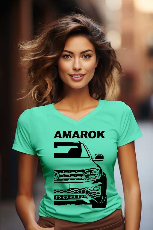 VW Amarok - Volkswagen Amarok Női V-nyakú Póló