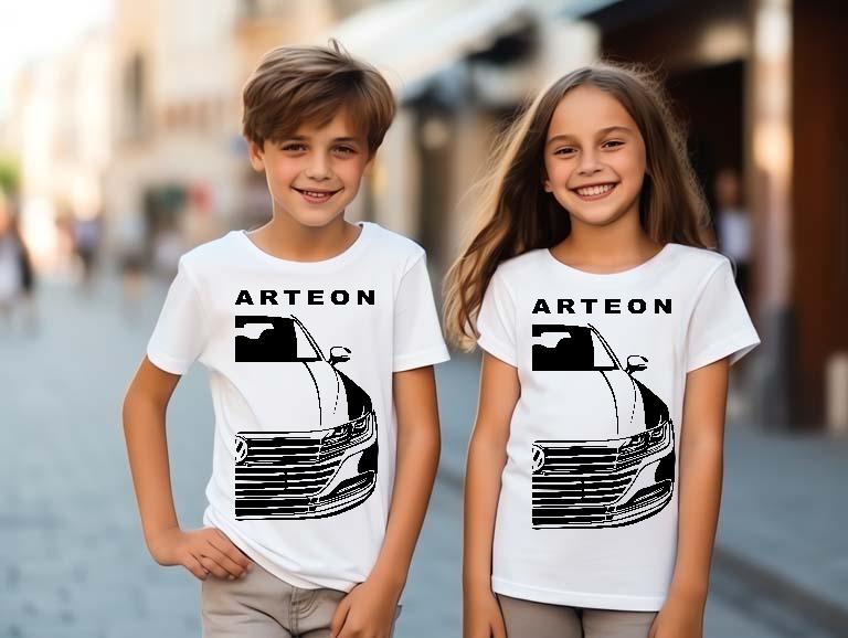 VW Arteon - Volkswagen Arteon Gyerek Környakú Póló