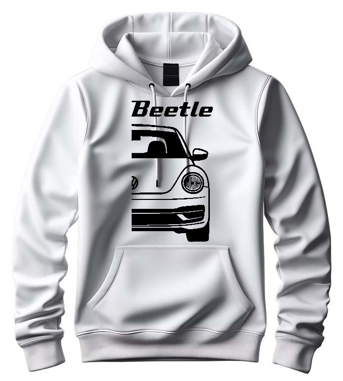Volkswagen Beetle - Volkswagen Beetle Férfi Kapucnis Pulóver