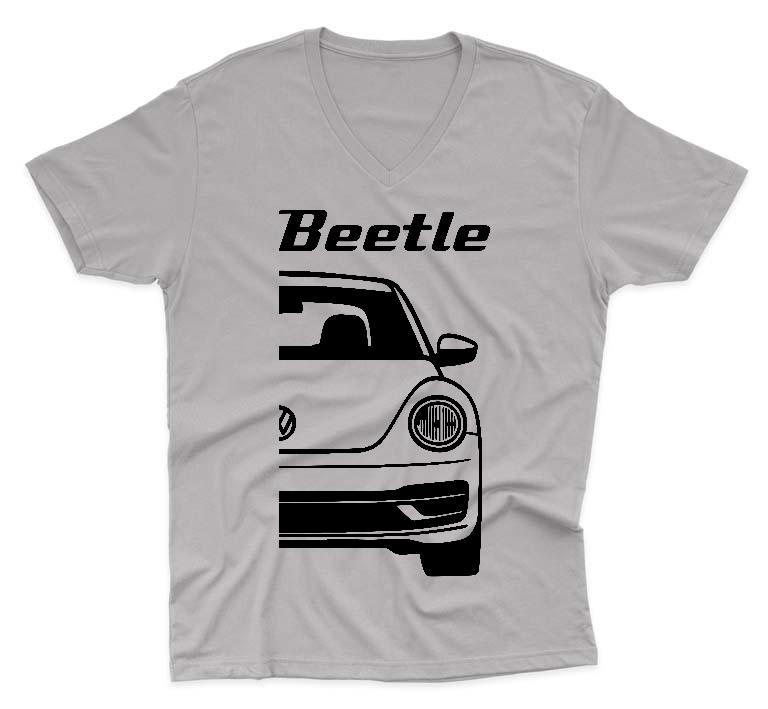 Volkswagen Beetle - Volkswagen Beetle Férfi V-nyakú Póló