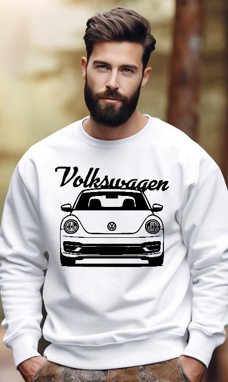 Volkswagen Beetle Front - Volkswagen Beetle Férfi Pulóver
