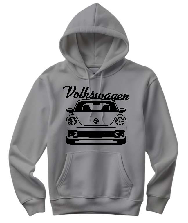 Volkswagen Beetle Front - Volkswagen Beetle Női Kapucnis Pulóver